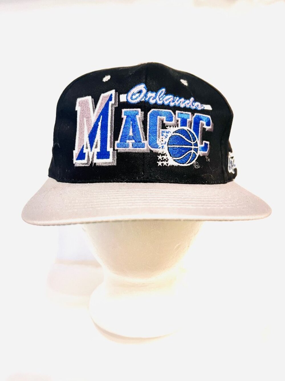 Orlando Magic Vintage NBA Sports AJD Black/Blue/White Hat/Cap-Snapback-Unisex